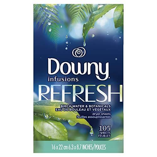 ダウニー Downy 柔軟剤シート インフュージョン ボタニカルミスト 105枚 ダウニー（Downy） ダウニーシート インフュージョン ボタニカルミスト