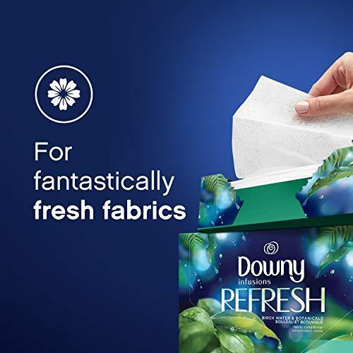 ダウニー Downy 柔軟剤シート インフュージョン ボタニカルミスト 105枚 ダウニー（Downy） ダウニーシート インフュージョン ボタニカルミスト