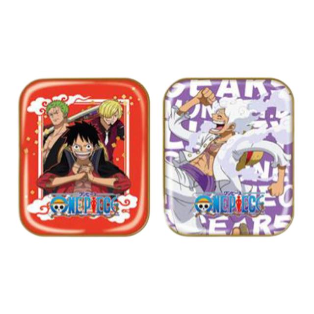 ワンピース ONE PIECE 角缶チョコ2種セット バレンタイン ワンピース ONE PIECE 角缶チョコ2種セット バレンタイン
