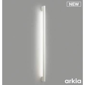 コイズミ arkia ブラケットライト ホワイト L1400 LED 昼白色 調光 AB54026