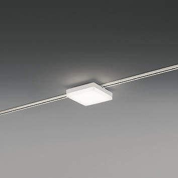 コイズミ SOLID レール用ベースライト スクエア形 ホワイト LED（白色） AH51766