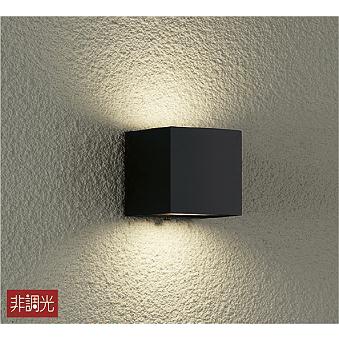 ダイコー　ポーチライト　玄関灯　LED（電球色）　黒　DWP-37181