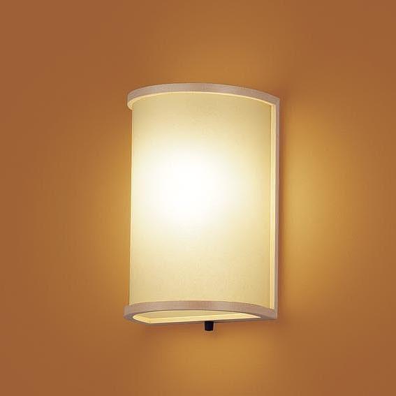 パナソニック 和風ブラケットライト 白木 LED(電球色) LGB87078K