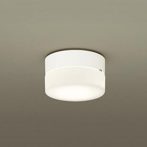 パナソニック 軒下用シーリングライト ホワイト LED（電球色） 拡散 XLGE5001CE1