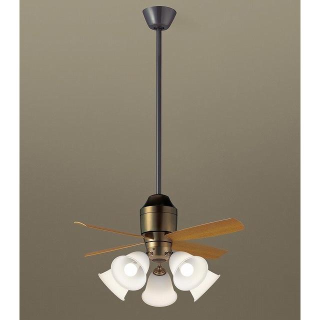XS78142K パナソニック シーリングファン 金色古味 LED（電球色） 〜14畳
