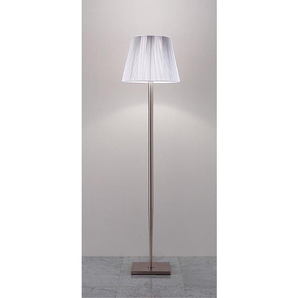 美品☆遠藤照明 フロアスタンド ランプ ライト 照明 ホワイトブロンズメッキ yagyu-jusetsu_endo-erf2059ha