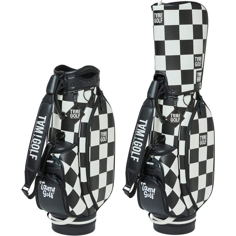 【最終値下げ】 T∀MGOLFCHECKERED TOUR TYPE CADDIE BAG タムゴルフ チェック柄 市松模様 カートタイプ キャディバッグ 【C9024328845】(32896円)