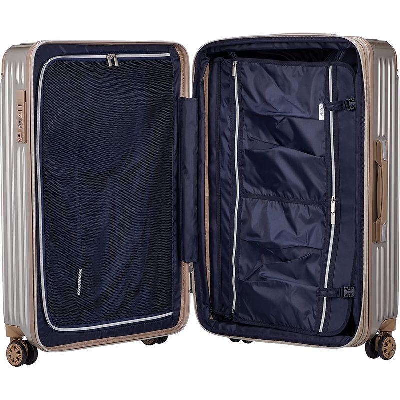シフレ ハードジッパースーツケース Trident トライデント TRI2035K 102L 67 cm 4.9kg ゴールド 9kg ハードジッパースーツケース Trident トライデント TRI2035K 102L cm ゴールド