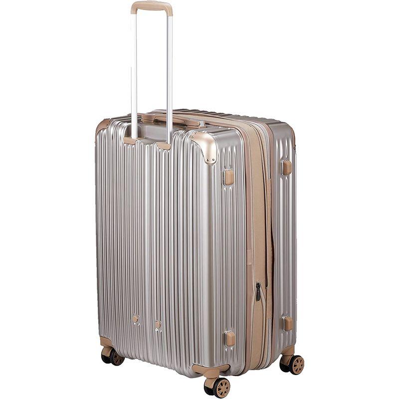 シフレ ハードジッパースーツケース Trident トライデント TRI2035K 102L 67 cm 4.9kg ゴールド 9kg ハードジッパースーツケース Trident トライデント TRI2035K 102L cm ゴールド