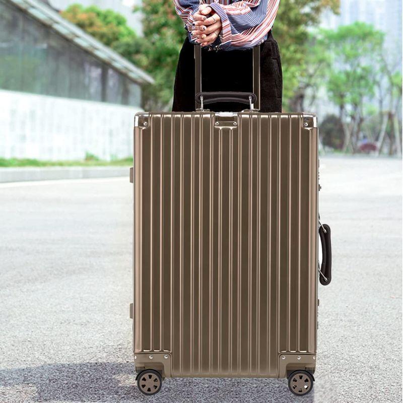 lanbao スーツケース オールアルミ合金 キャリーケース 機内