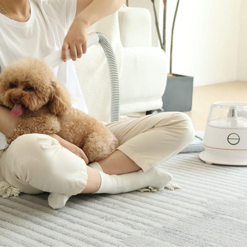 ぺット用 グルーミングクリーナー、Ashigodou 最高10KPa 300W ペットの毛 掃除機、グルーミング掃除機 75dB 3.5mコ Ashigodou グルーミングクリーナー 最高10KPa 300W ペットの毛 掃除機 グルーミング掃除機 75dB 5mコ