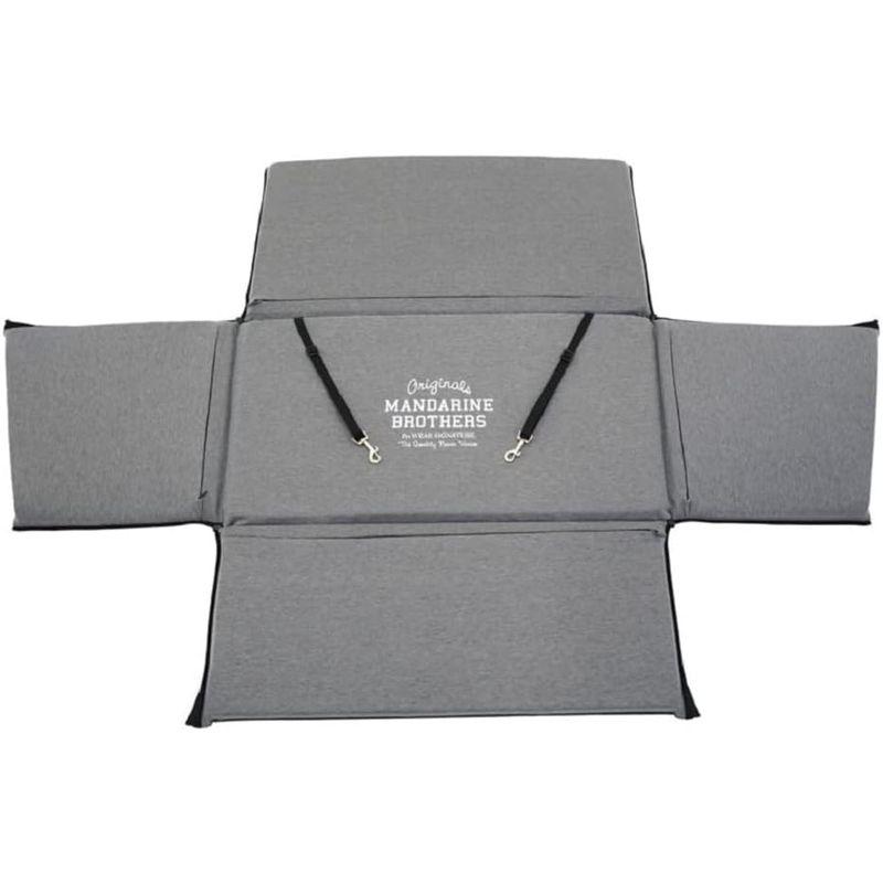 MANDARINE BROTHERS マンダリンブラザーズ ドライビングクッション ワイド ブラック ブラック BROTHERS マンダリンブラザーズ ドライビングクッション ワイド