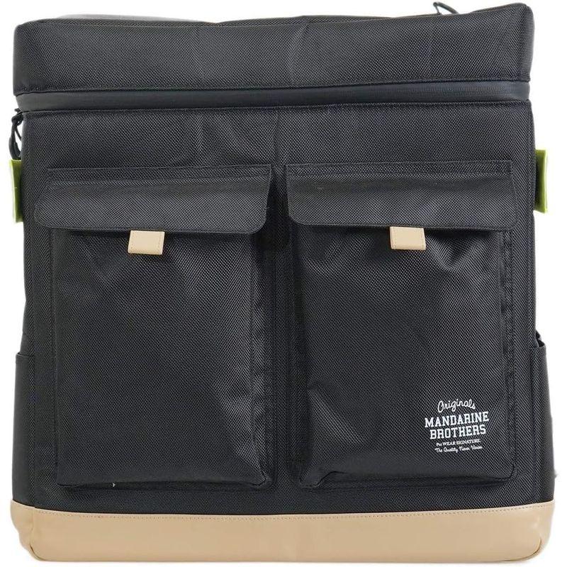 MANDARINE BROTHERS マンダリンブラザーズ ROOT CARRY BACKPACK ルートキャリーバッグ ブラック ブラック BROTHERS マンダリンブラザーズ ROOT CARRY BACKPACK ルートキャリーバッグ