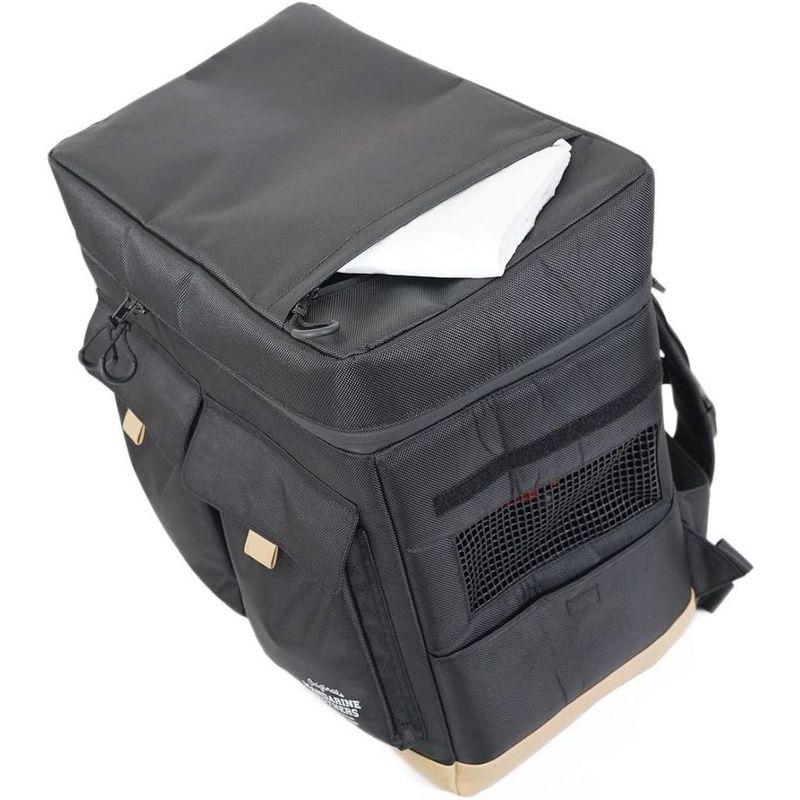 MANDARINE BROTHERS マンダリンブラザーズ ROOT CARRY BACKPACK ルートキャリーバッグ ブラック ブラック BROTHERS マンダリンブラザーズ ROOT CARRY BACKPACK ルートキャリーバッグ