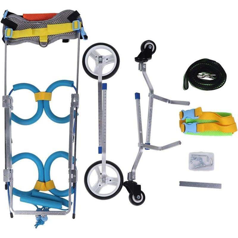 4輪 犬用 車椅子 犬 車椅子 ペット車椅子 小型・中型・大型犬 老犬 けが 後ろ足 元気 リハビ 歩行補助 調整可能(S) 車椅子 犬用 犬 ペット車椅子 小型 中型 大型犬 老犬 けが 後ろ足 元気 リハビ 歩行補助 調整可能