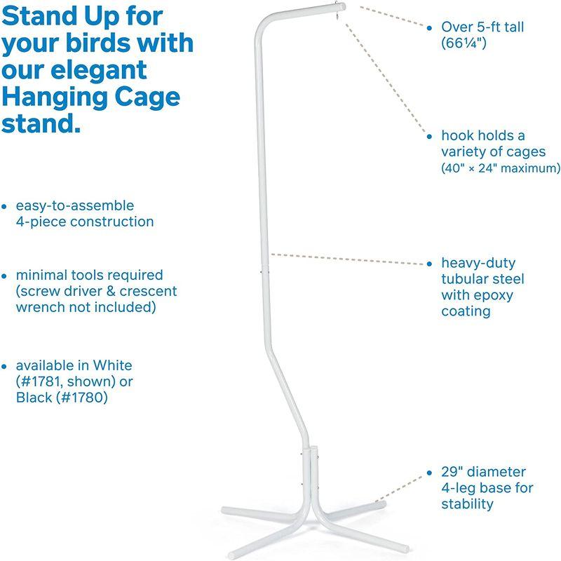 ハンギングスチールスタンド カラー:White カラー White 61cm