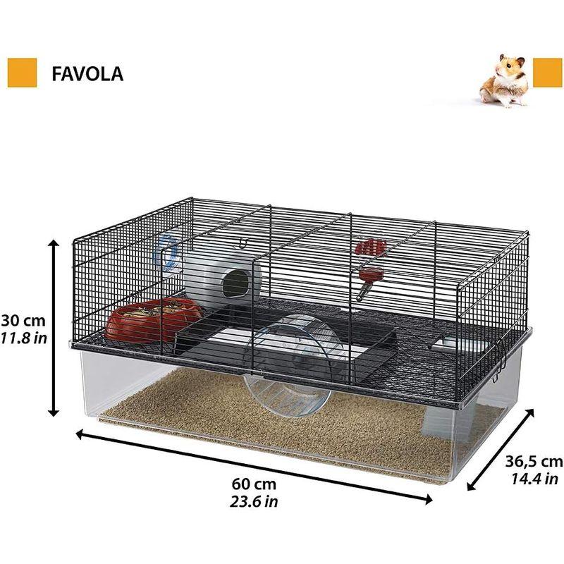 【メール便】 ファープラスト ファボラ フルセット ブラック ハムスター・マウス用 【2053347679】(13159円)