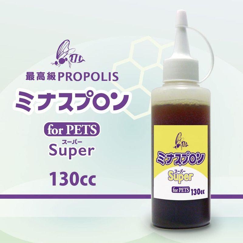 ミナスプロン ペット用高濃度プロポリス 130cc (詰替え用) 130cc ペット用高濃度プロポリス 詰替え用