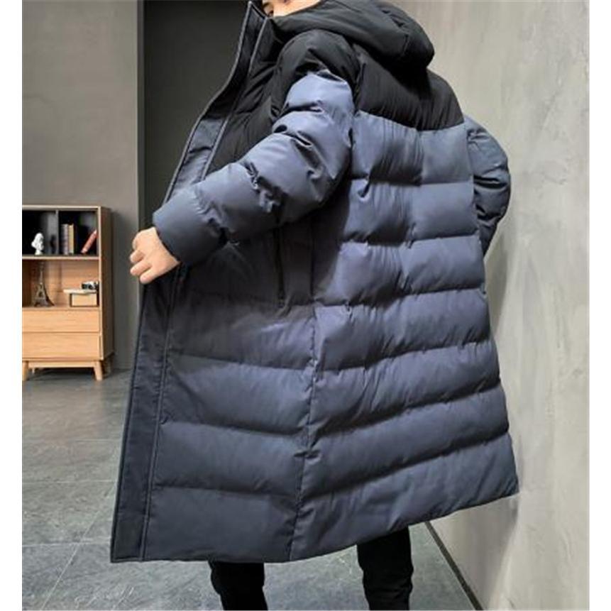 ベスト 中綿コート メンズ ダウンコート ダウンジャケット ロング フード付き カジュアル 韓国風 厚手 アウトドア 冬服 ゆったり 通勤通学 かっこいい