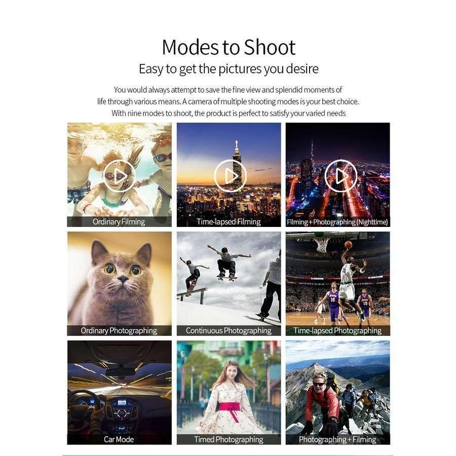 おすすめ 4k 高画質 カメラ アウトドア スポーツ 自転車 マウント バイクアクションカメラ キャンプ用品 1080p Wifi搭載 Imaiの雑貨 通販 Yahoo ショッピング