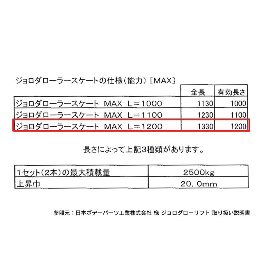 [中古リビルド] (J)LOWリフト　1200L |  | 01
