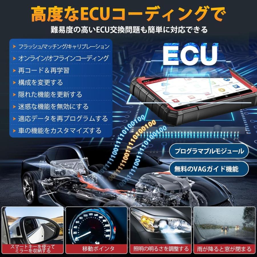 LAUNCH X431 PROS ELITE 自動車 故障診断機 OBD2 日本語 全システム