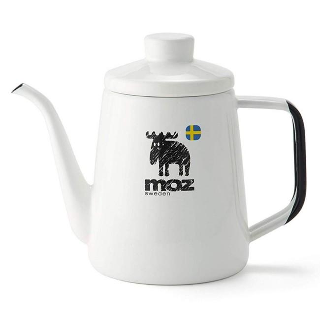 やかん ヤカン Ih おしゃれ 北欧 ホーロー モズ 1 0l ドリップポット Moz 富士ホーロー ケトル Moz 10dpw やかん屋 通販 Yahoo ショッピング