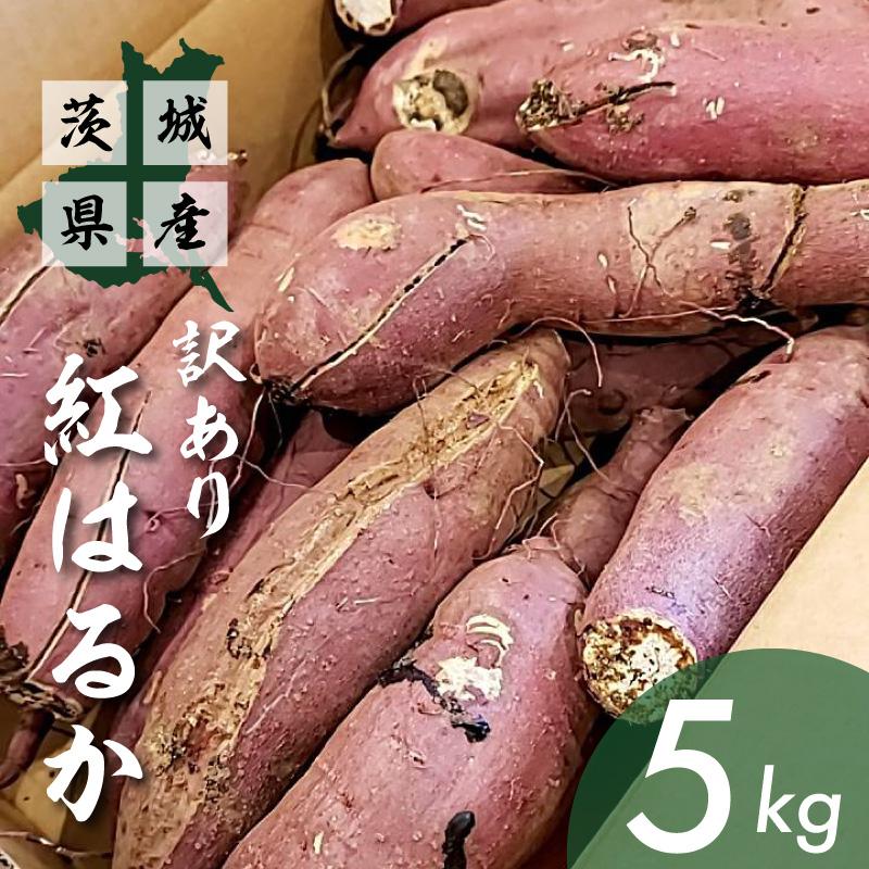 訳あり さつまいも 5kg サイズ混合 紅はるか 茨城県産 さつま芋 