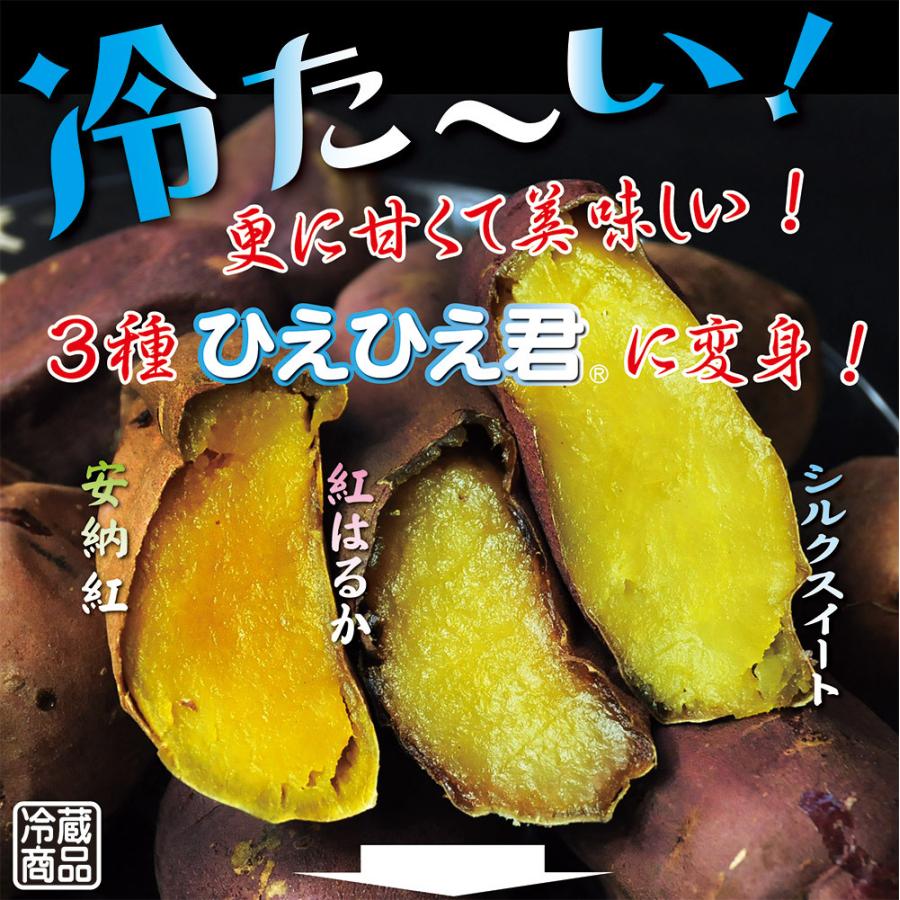 HIRO　我が家で食べてるコシヒカリとシルクスイートとオマケ付き野菜です。 さつまいも 食べ比べセット 【安納芋約2kg＋シルクスイート約2kg