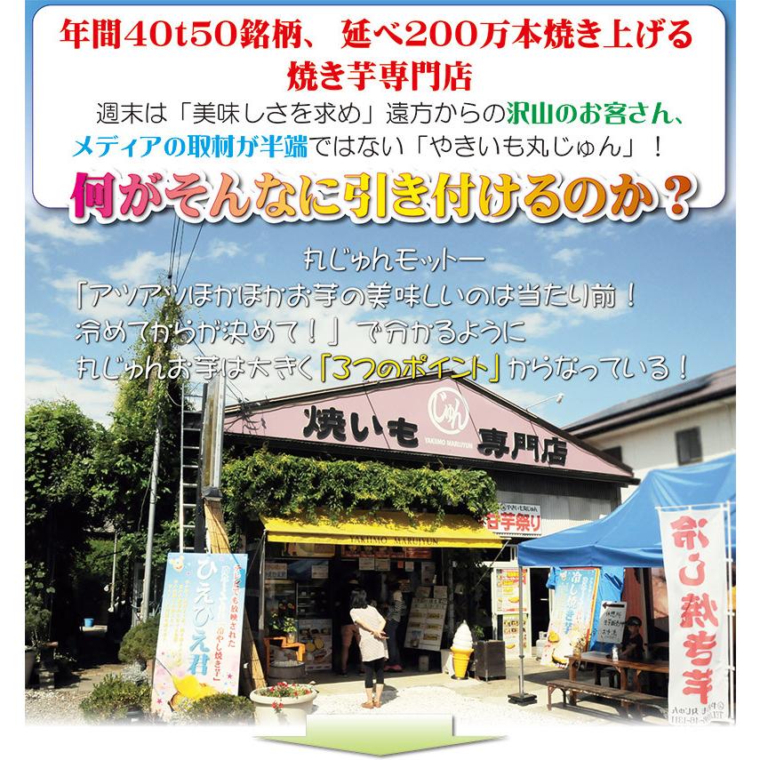 焼き芋  甘太くん（紅はるか）ねっとり甘い 冷蔵 冷やし焼き芋 ひえひえ君  1kg 送料無料｜yakiimomarujun｜08