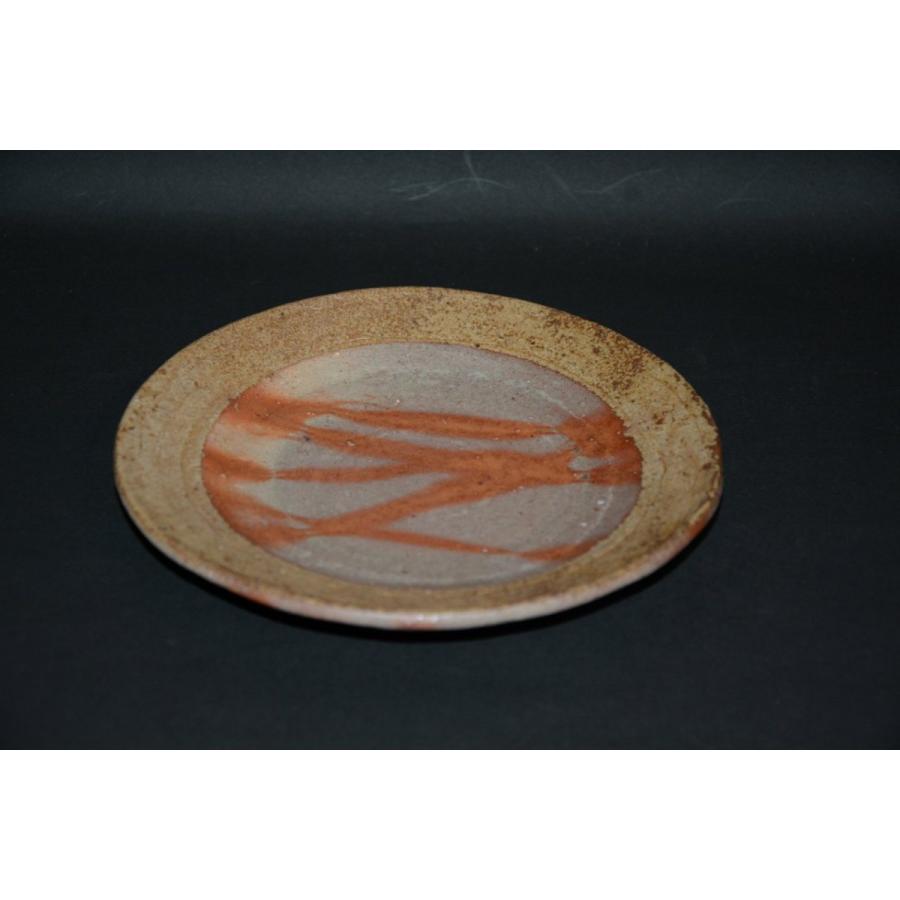 備前焼 備前丸皿 盛り皿 食器 和食器 19.5cm 備前焼作家 大友 久