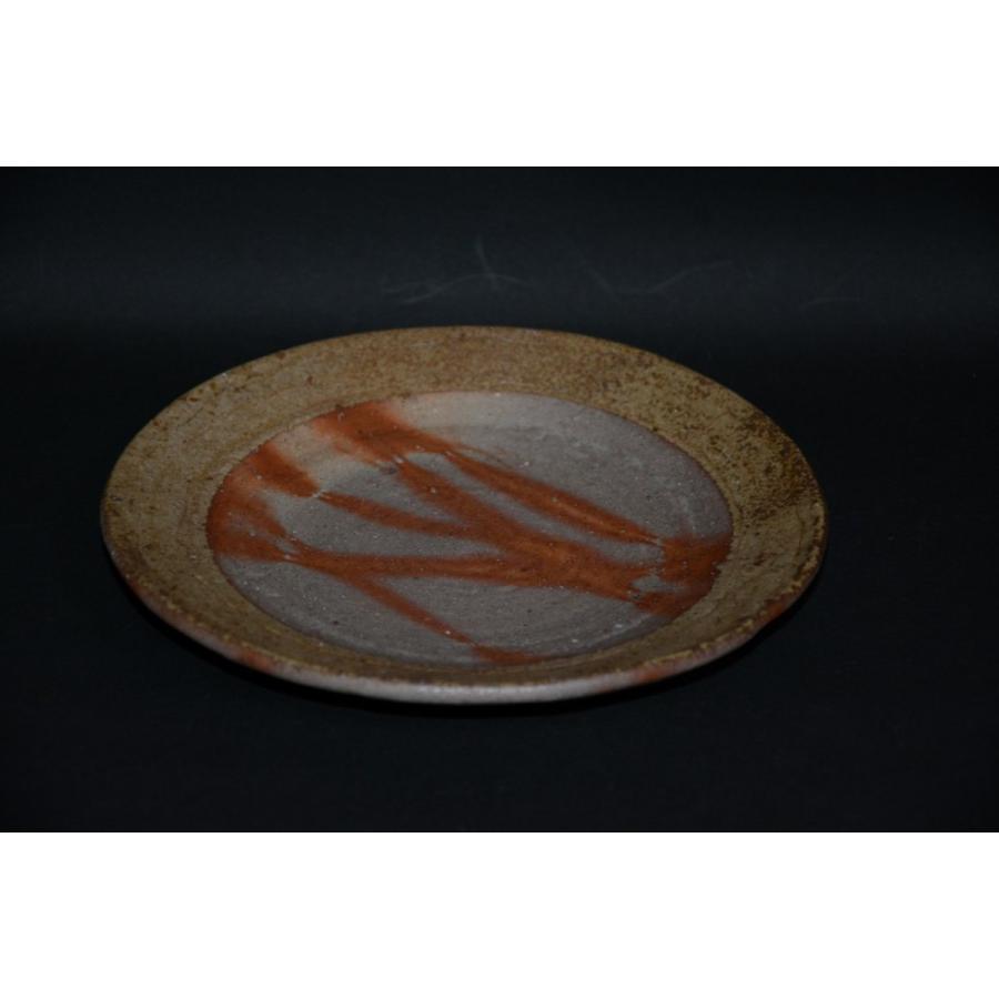 備前焼 備前丸皿 盛り皿 食器 和食器 19.5cm 備前焼作家 大友 久