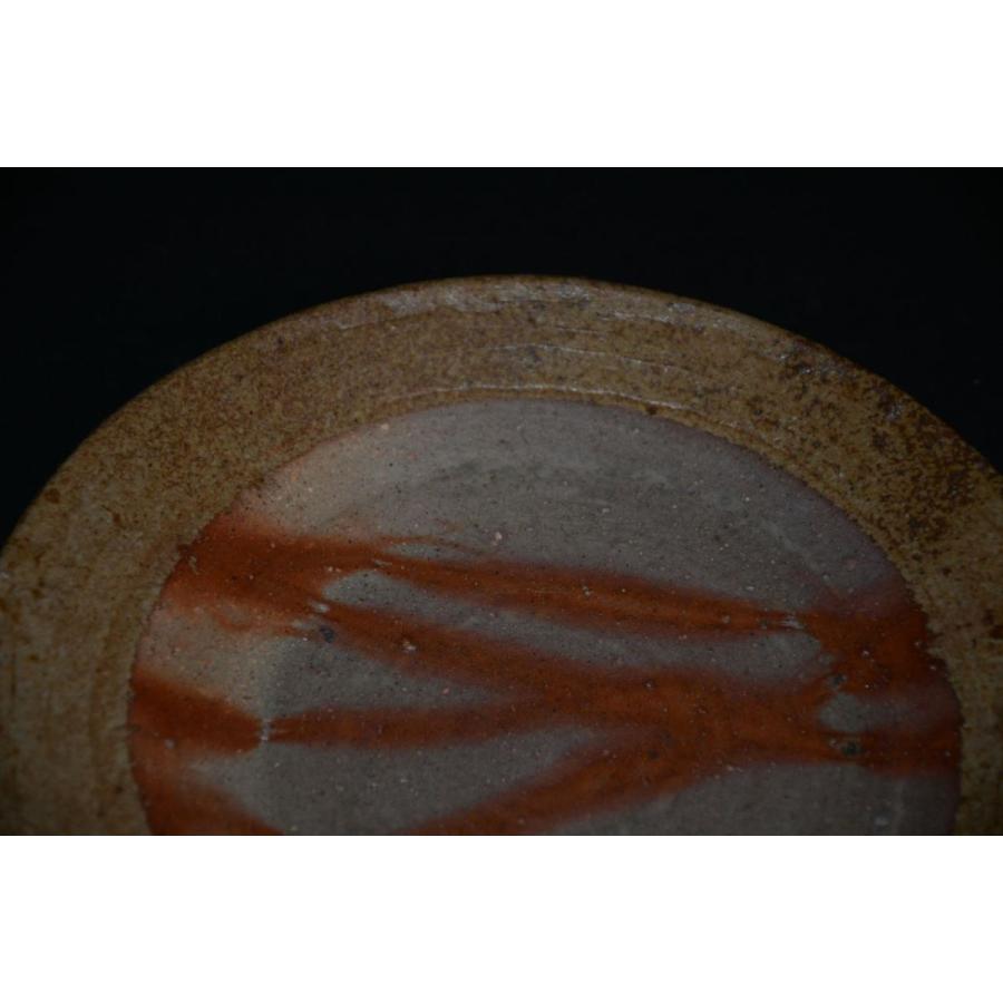 備前焼 備前丸皿 盛り皿 食器 和食器 19.5cm 備前焼作家 大友 久