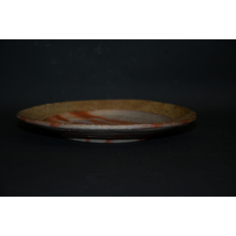 備前焼 備前丸皿 盛り皿 食器 和食器 19.5cm 備前焼作家 大友 久