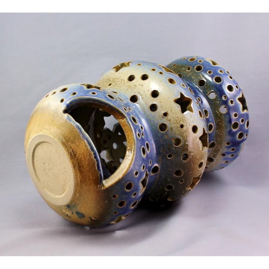 ランプ 瀬戸焼 オリジナル 一点物 ランプシェード作品1 : やきもの