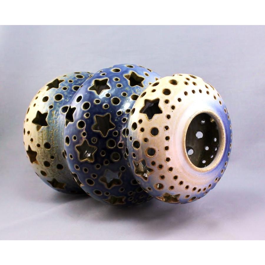 ランプ 瀬戸焼 オリジナル 一点物 ランプシェード作品1 : やきもの