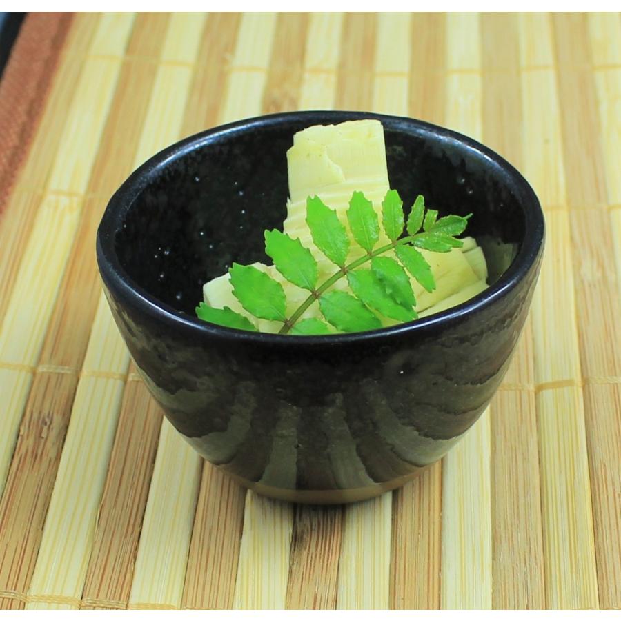 ぐい呑み 瀬戸焼 オリジナル 油滴天目 珍味入れ : やきもの工房・炎