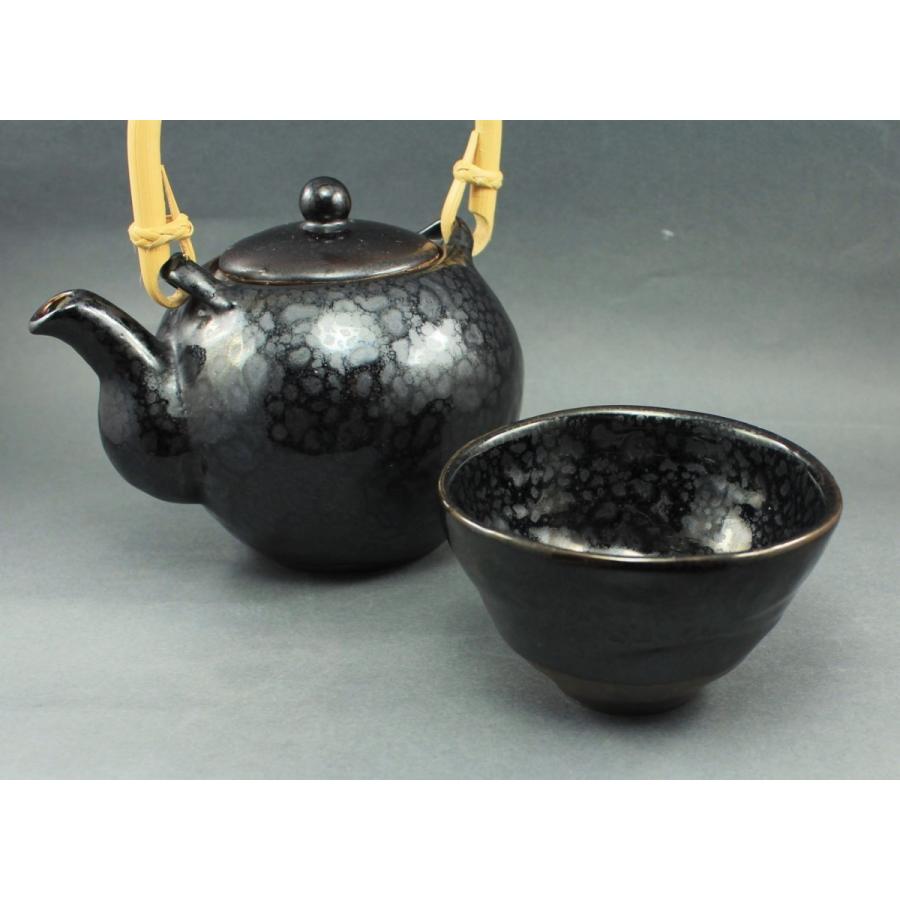 瀬戸焼 オリジナル 油滴天目釉 湯呑 : やきもの工房・炎 - 通販