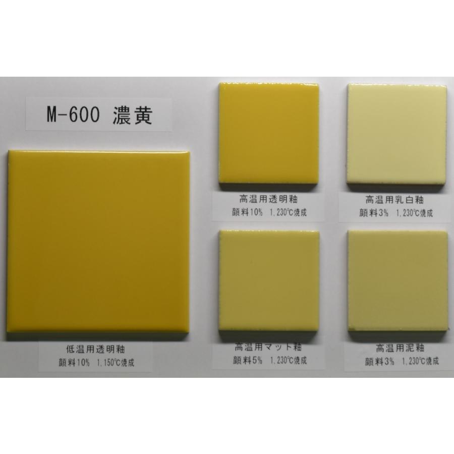陶芸 釉薬 陶磁器 焼き物 やきもの 用 黄色顔料 100g M 600 濃黄 P M600 100g やきもの彩陶 さいと 通販 Yahoo ショッピング