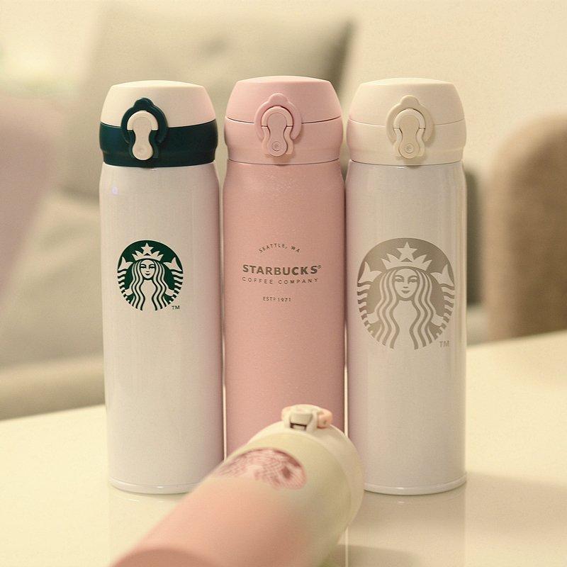 スターバックス starbucks 水筒 魔法瓶 ステンレスボトル 桜 水筒 500ml 保冷保温 魔法瓶 男女兼用 軽量構造 直飲み｜yako2｜08