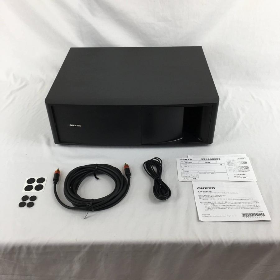 ONKYO SL-T300 サブウーファーシステム アンプ内蔵 ブラック