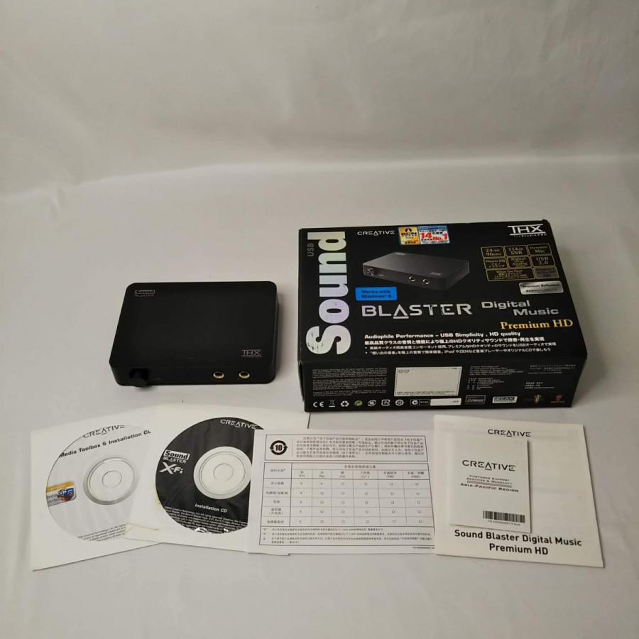 Creative USB Sound Blaster Digital Music Premium HD r2 ハイレゾ対応 USBオーディオインターフェース アナログ録音 再生リダ