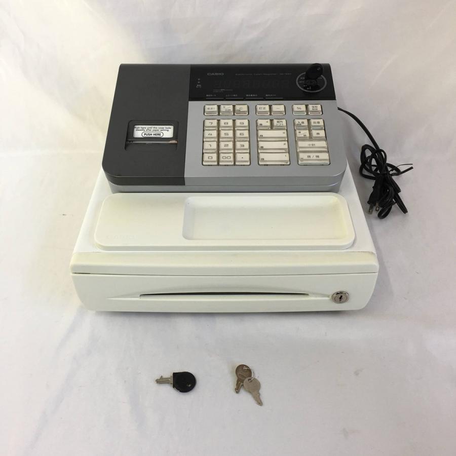 カシオ レジスター 8部門 小型ドロア SE-S30-SRL ライトシルバー 