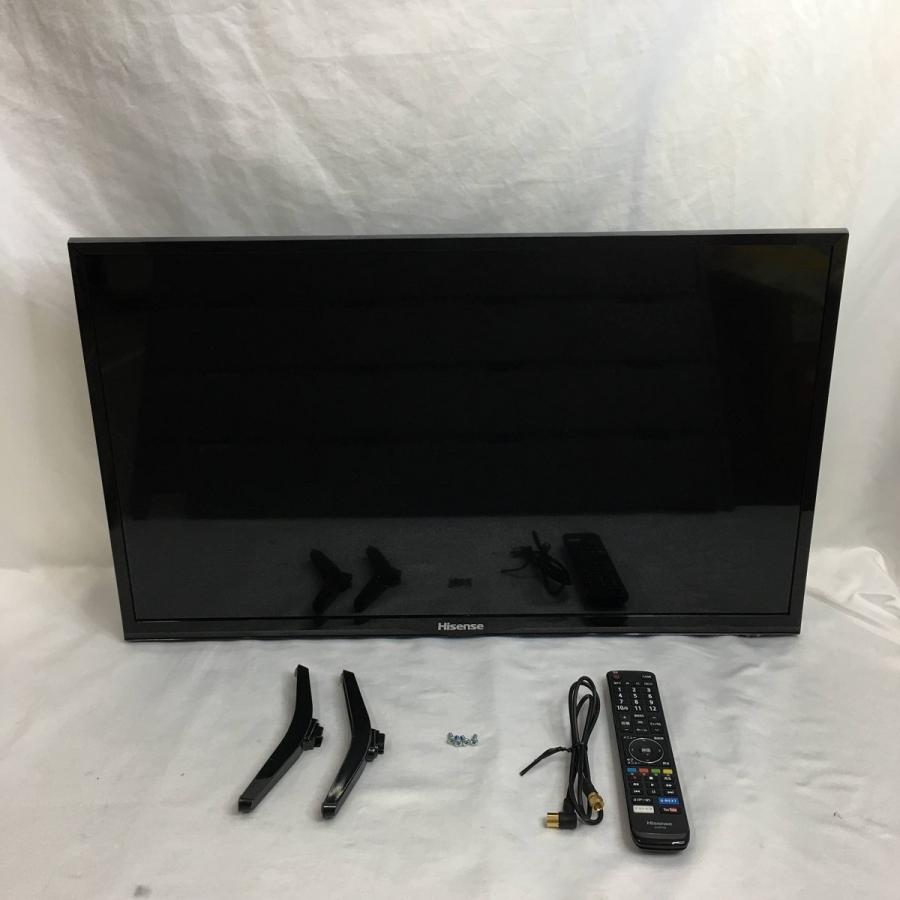 日本最大のブランド Hisense(ハイセンス) 液晶テレビ（前面:ブラック