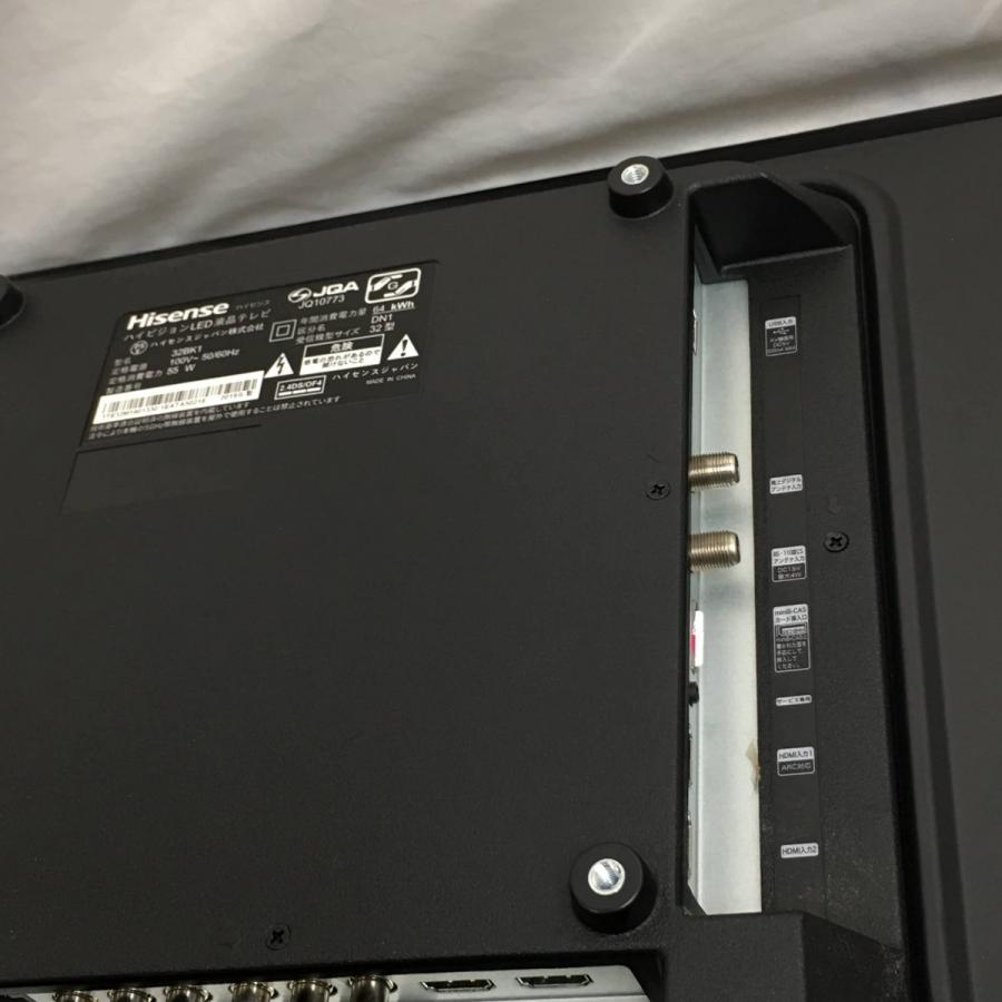 ショップショップHisense(ハイセンス) 液晶テレビ（前面:ブラック 背面