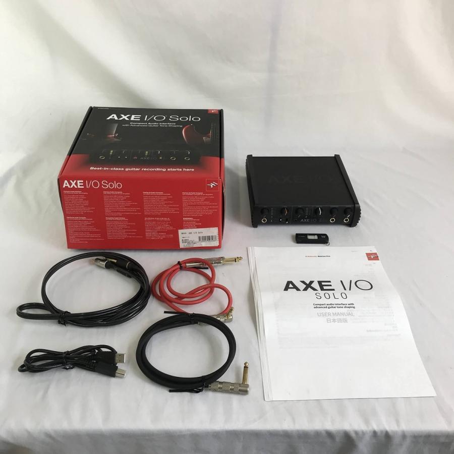 IK Multimedia AXE I/O Solo ギター向け オーディオインターフェイス ztone インピーダンス 2イン / 3