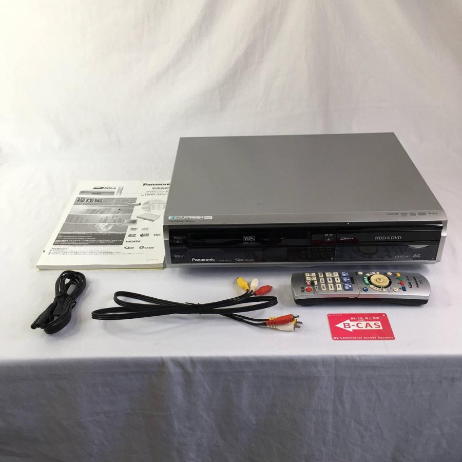 パナソニック 250GB DVDレコーダー VHSビデオ一体型 DIGA DMR-XP21V-S :444516390926422016