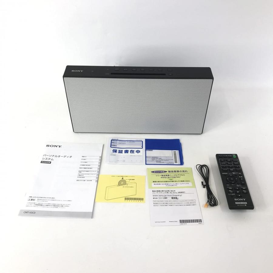 ソニー マルチコネクトコンポ CMT-X3CD ホワイト