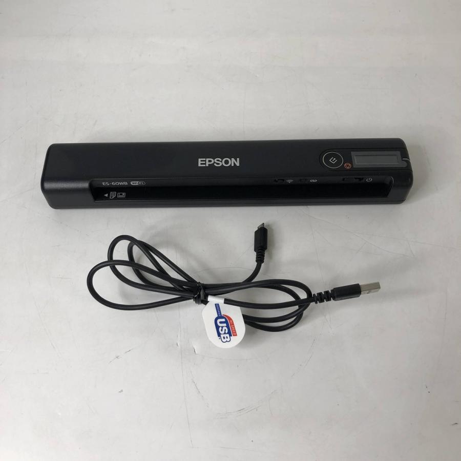 エプソン スキャナー ES-60WB (モバイル/A4/USB対応/Wi-Fi対応 