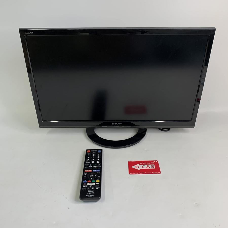 SHARP 液晶テレビ AQUOS LC-22K45-B 裏番組録画 M0581 テレビ